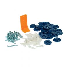 Clips t.b.v. Bevestiging Cando clip plinten, 25 stuks per set.