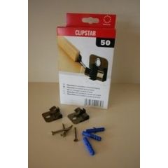 Clips voor Luxe clipplinten,50 stuks per set