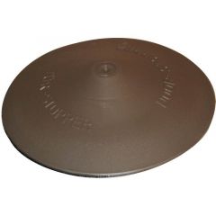 Deurvanger Aluminium-look, deurstopper voor op de vloer.