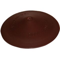 Deurvanger Donkerbruin, deurstopper voor op de vloer.