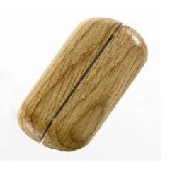 Eiken houten dubbele rozetten zonder boorgat