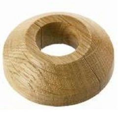 Houten enkel rozetten 22mm, div. houtsoorten.