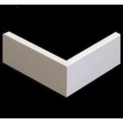 MDF Moderne plint, 12x55mm, 2.44 m1. 2x gegrond