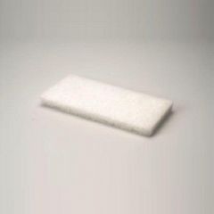 Vloerpads Wit 9x15cm, 10 stuks