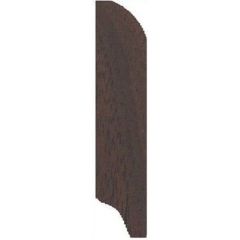 Wenge Franse plinten 13x60mm onbewerkt per m1