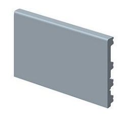 Buigbare / Flexibele plint 120/90/70x15mm