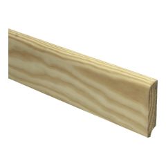 Grenen Franse plinten 13x60mm 