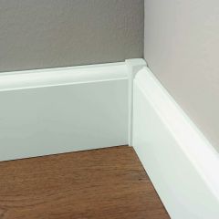 Hoekstuk & Eindstuk voor MDF plinten