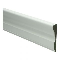MDF Renaissance architraaf 88x18x2440mm wit voorgelakt RAL 9010
