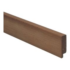 Jatoba Rechte plinten 15x54mm geolied
