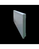 MDF Tijdloze plint 90x15 wit voorgelakt RAL 9010