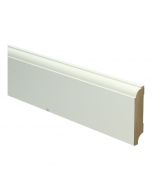 Kraalplinten / Eigentijdse plinten - MDF Voorgelakt RAL9010