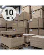 Spaanplaat ondervloer platen 10mm, 83x125cm