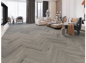 Alpha Floors SPC Rigid Click PVC vloer Zacht Eiken Grijs