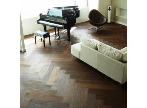 Sucupira Visgraat Vloer Inclusief Montage