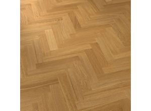 Eiken planchettes visgraat vloer